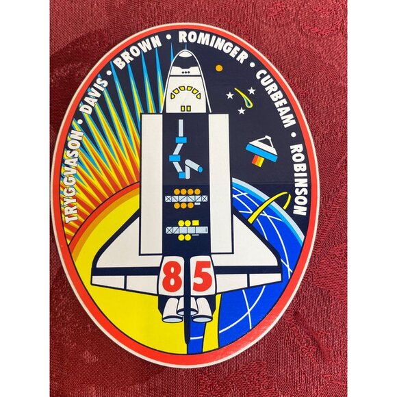 NASA Lot of NASA Stickers Space Shuttle Missions - Vintage - Picture 9 of 13